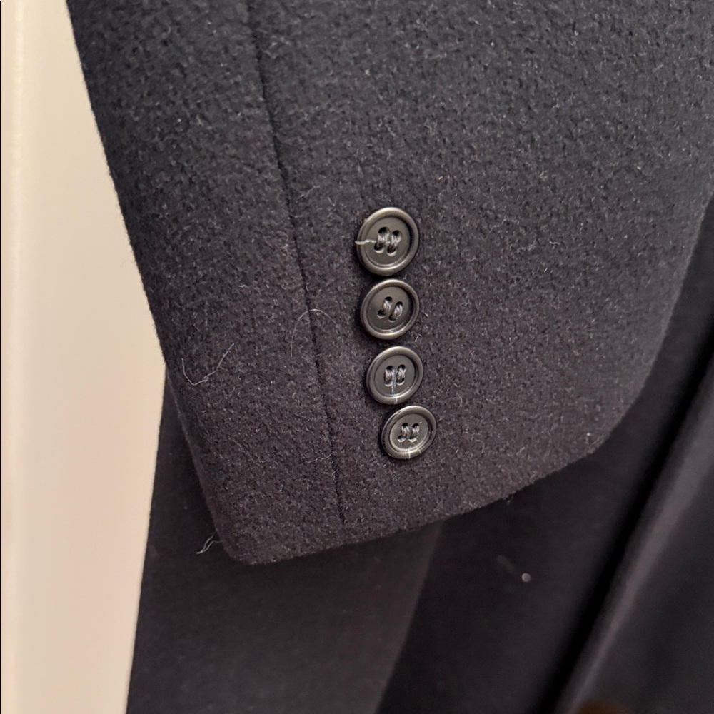 Black Cashmere Men's Jacket - Picture 2 of 9